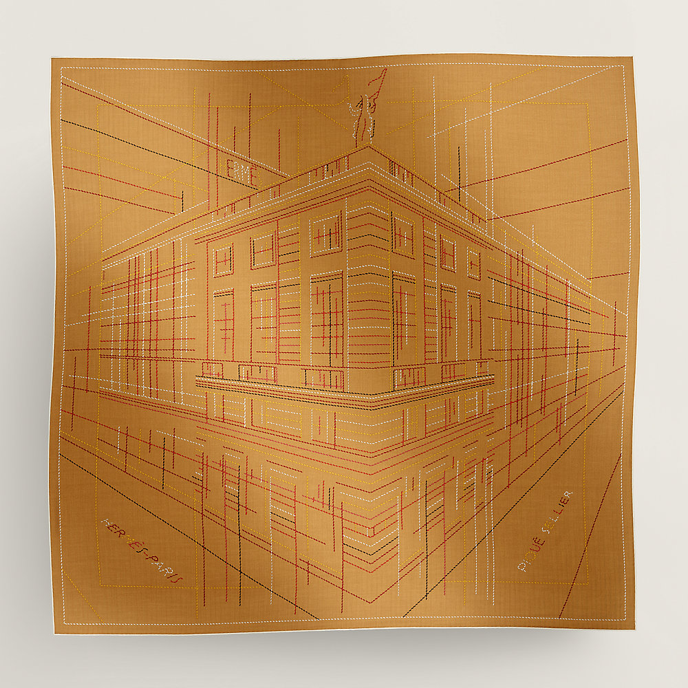 HERMES 人気 Chale 140 Pique Sellier Pique Sellier shawl 140 | Hermès USA